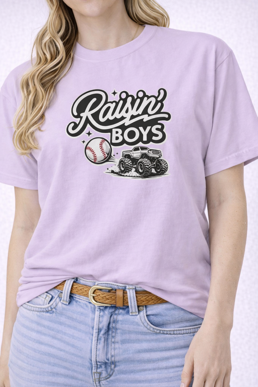 💪⚾ Raisin' Boys Graphic Tee (Comfort Colors)