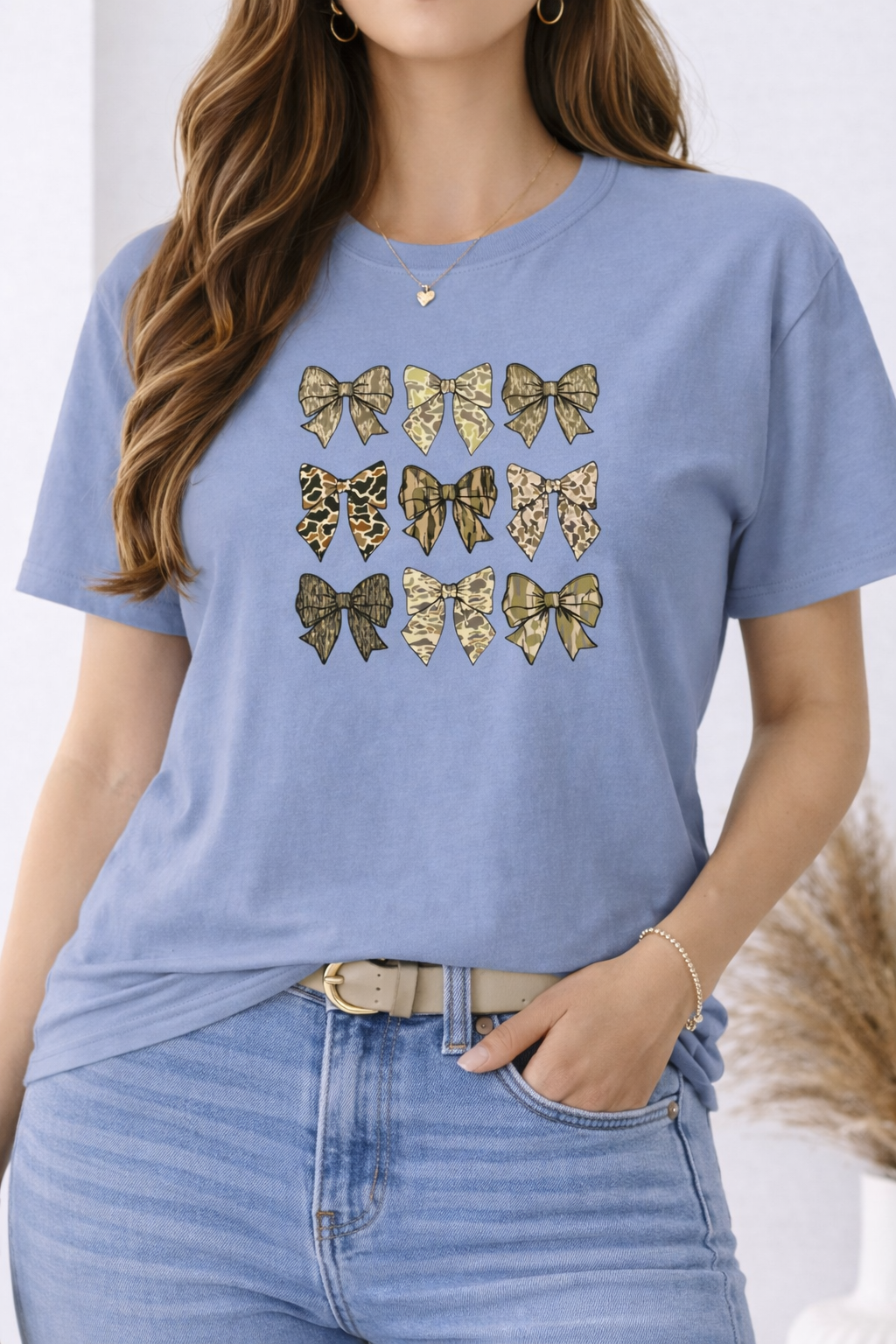 🎀 Camo Bow Collection Graphic Tee (Comfort Colors)