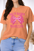 Salty Babes Beach Club Graphic Tee – Est. 2026