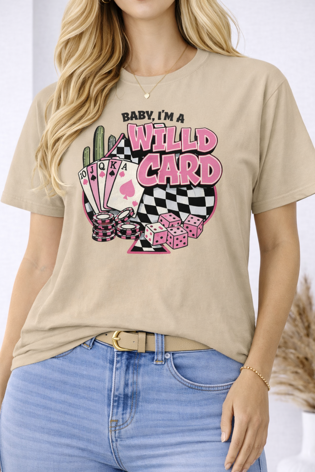 Baby, I’m a Wild Card Graphic Tee