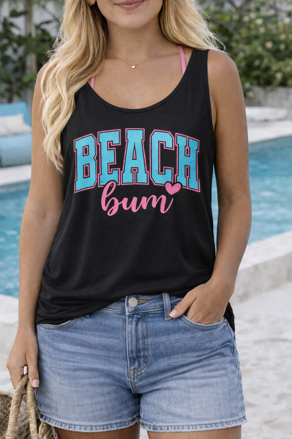 Beach Bum Graphic Tank